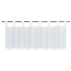 Gerster Collection Kurzgardine Crash 150 x 50 cm Polyester Weiß