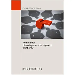 Kommentar Hinweisgeberschutzgesetz (HinSchG), Fachbücher von Matthias Schatz, Klaus Krebs