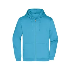 Men's Promo Zip Hoody - 3XL - turquoise