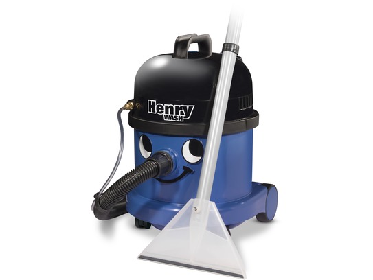 Numatic Henry Wash, 960 W, Trommel-Vakuum, Trocken&Nass, Staubbeutel, 15 l, Schwarz, Blau, Weiß