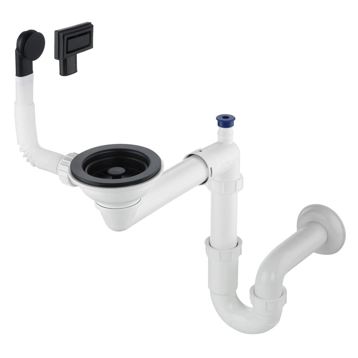 Deante Syfon Syfon do zlewozmywaka granitowego 1-komorowego - Space-Saver (Ablaufgarnitur) (ZXY N949)