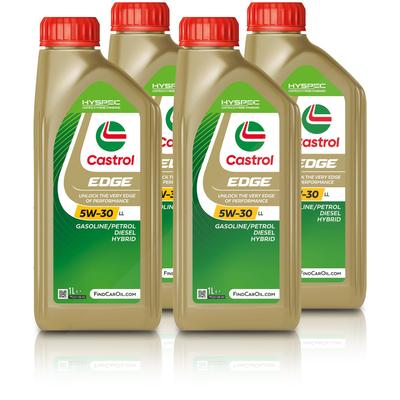 Castrol 4x 1 L EDGE 5W-30 LL [Hersteller-Nr. 15F7DA]