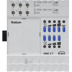 Theben Universaldimmer 2Kanal, Erweit.-modul DME 2 T KNX