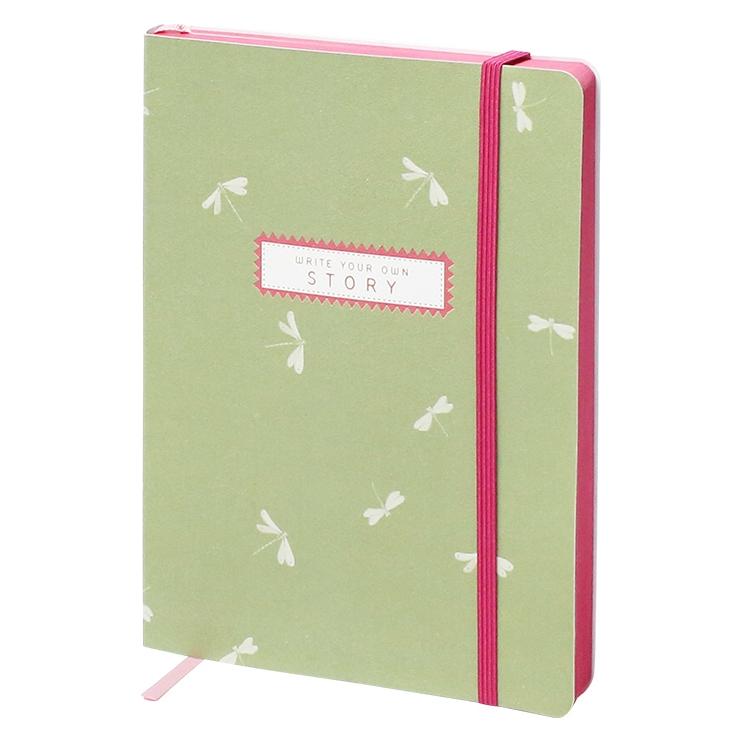 Rössler Notizbuch Audrey Write, your own.... 15,3x20,2cm 256 Seiten Soft Cover mit Gummizug (A5, Liniert, Weicher Einband) (75728118)