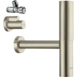Hansgrohe Design Siphon Set Flowstar Axor Brushed Nickel 51304820