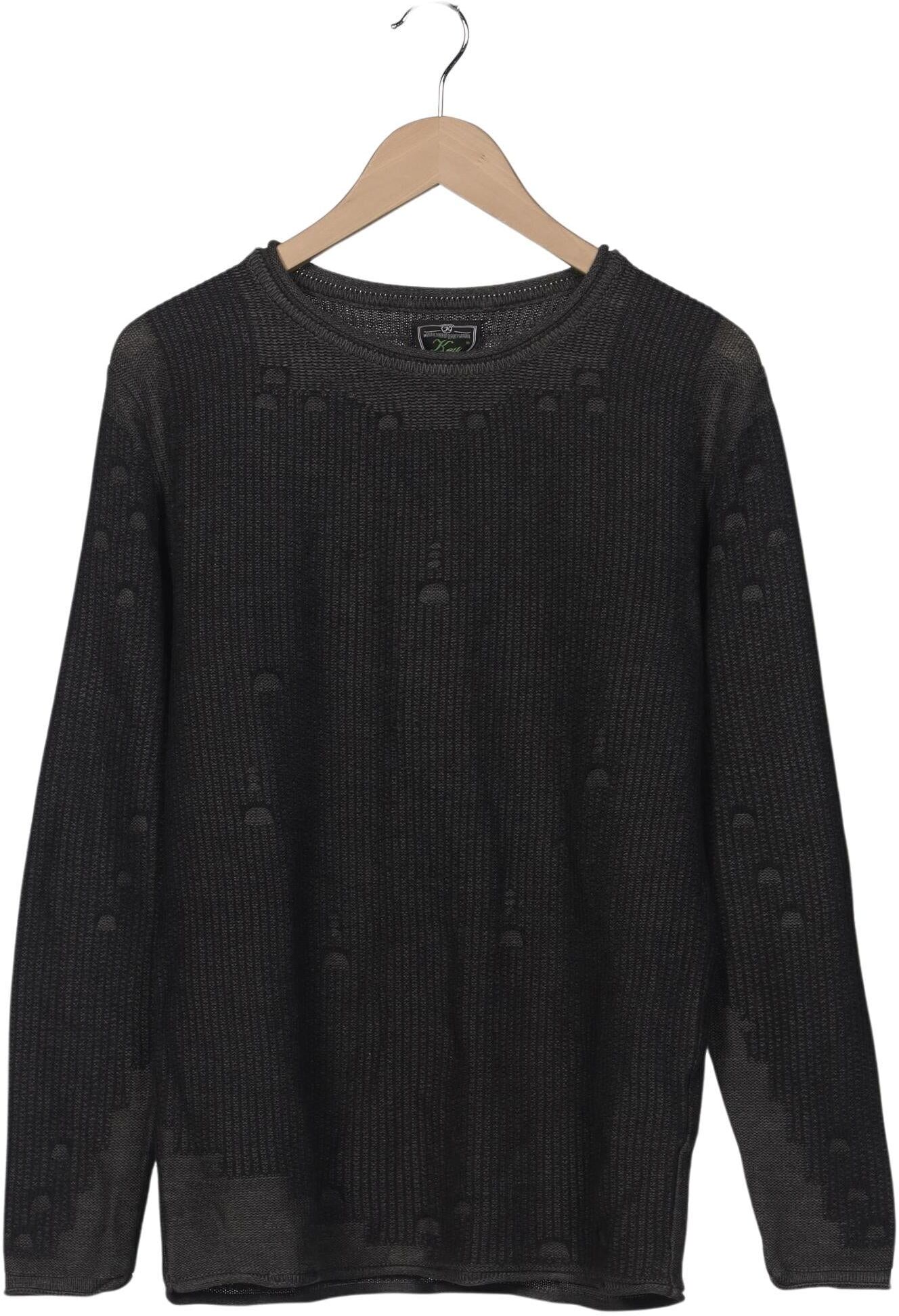 Key Largo Herren Pullover, Schwarz, Gr. L, Synthetik - Second Hand