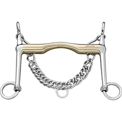 Kandarengebiss HSP FC-Spezial flache+verbreiterte Zungenfrei., 7 cm Anzüge, 18mm