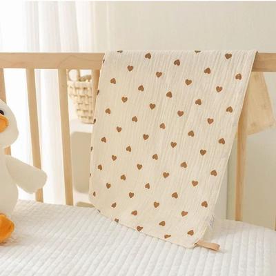 Uplift Picks Soft Cotton Baby Face Towel Muslin Bear Newborn Burp Cloth Washcloth love