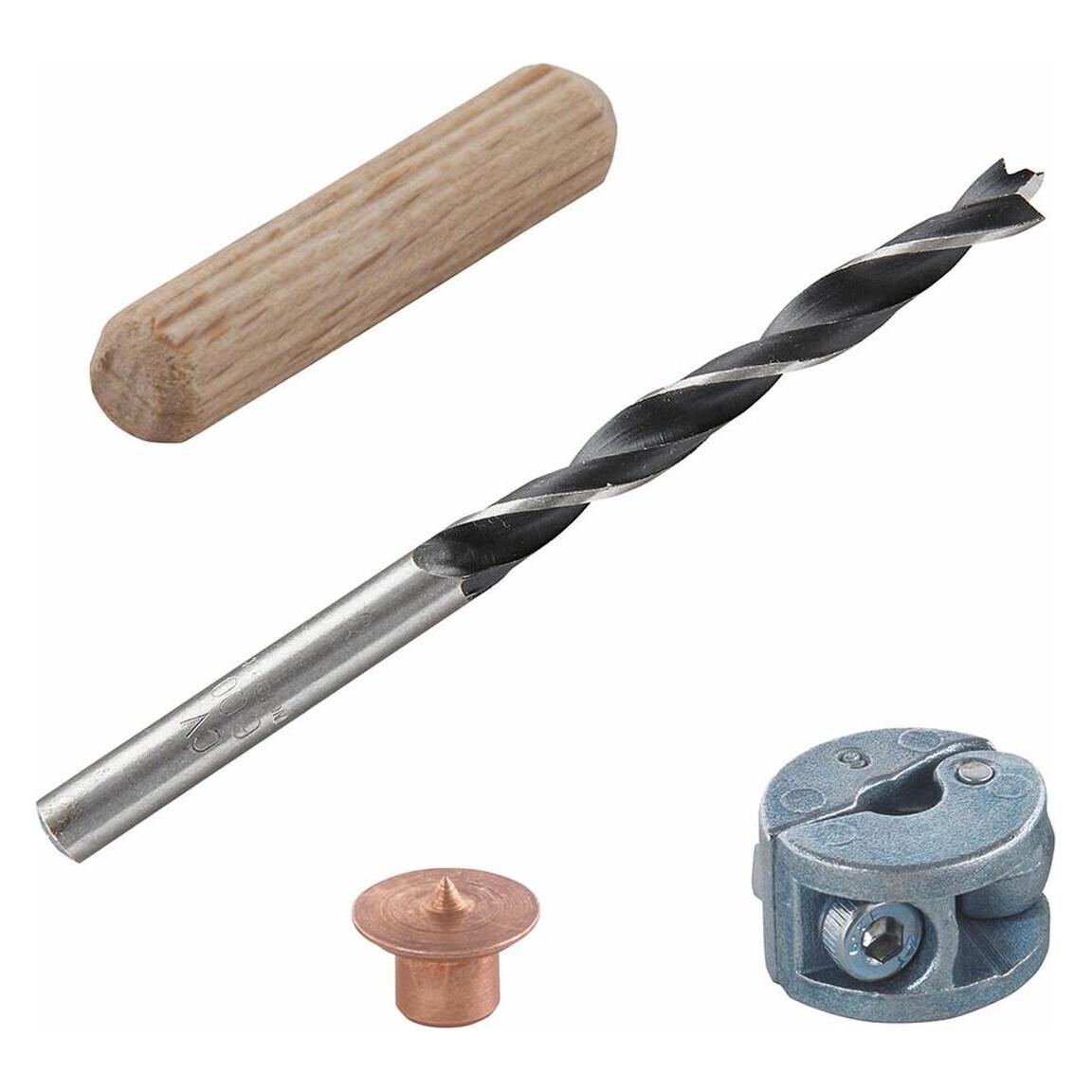 wolfcraft 1 Dübel-Set 31-tlg. ø6mm (1 Stk.) (2916000)