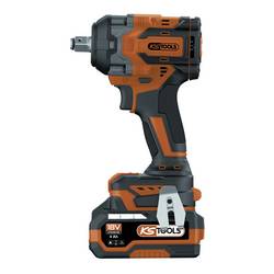 KS Tools 515.4710F Akku-Schlagschrauber Max. Löse-Drehmoment: 850 Nm, Max. Rechtslauf-Drehmoment Stufe 1: 280 Nm, Max. Rechtslauf-Drehmoment Stufe 2: 450 Nm,
