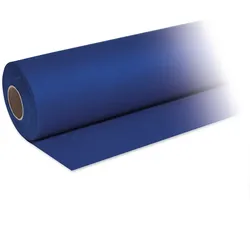 DeinPack 1 x Airlaid Tischdeckenrolle dunkelblau 25m x 1,2m - Hochwertige Tischdecke
