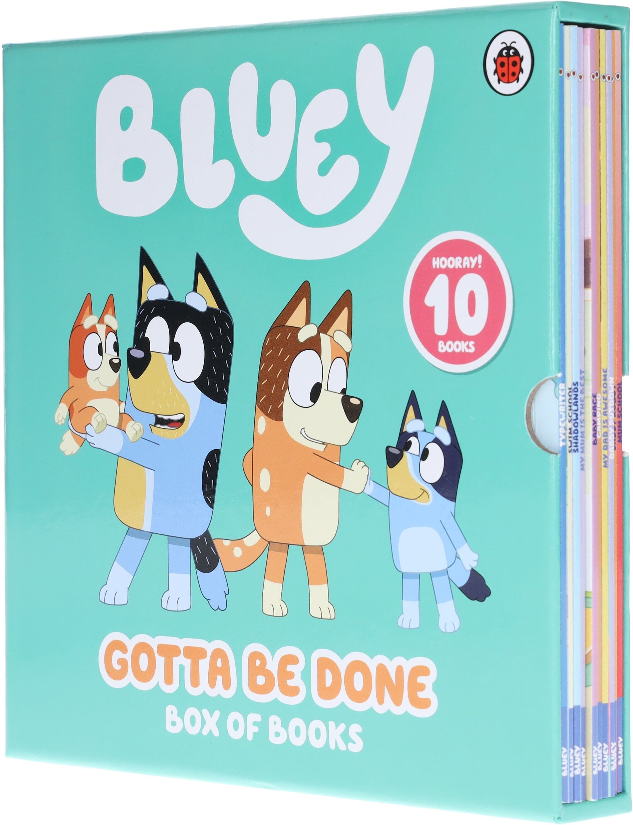Bluey Gotta Be Done! 10 Picture Books Collection Box Set - Ages 3-7 - Paperback Penguin