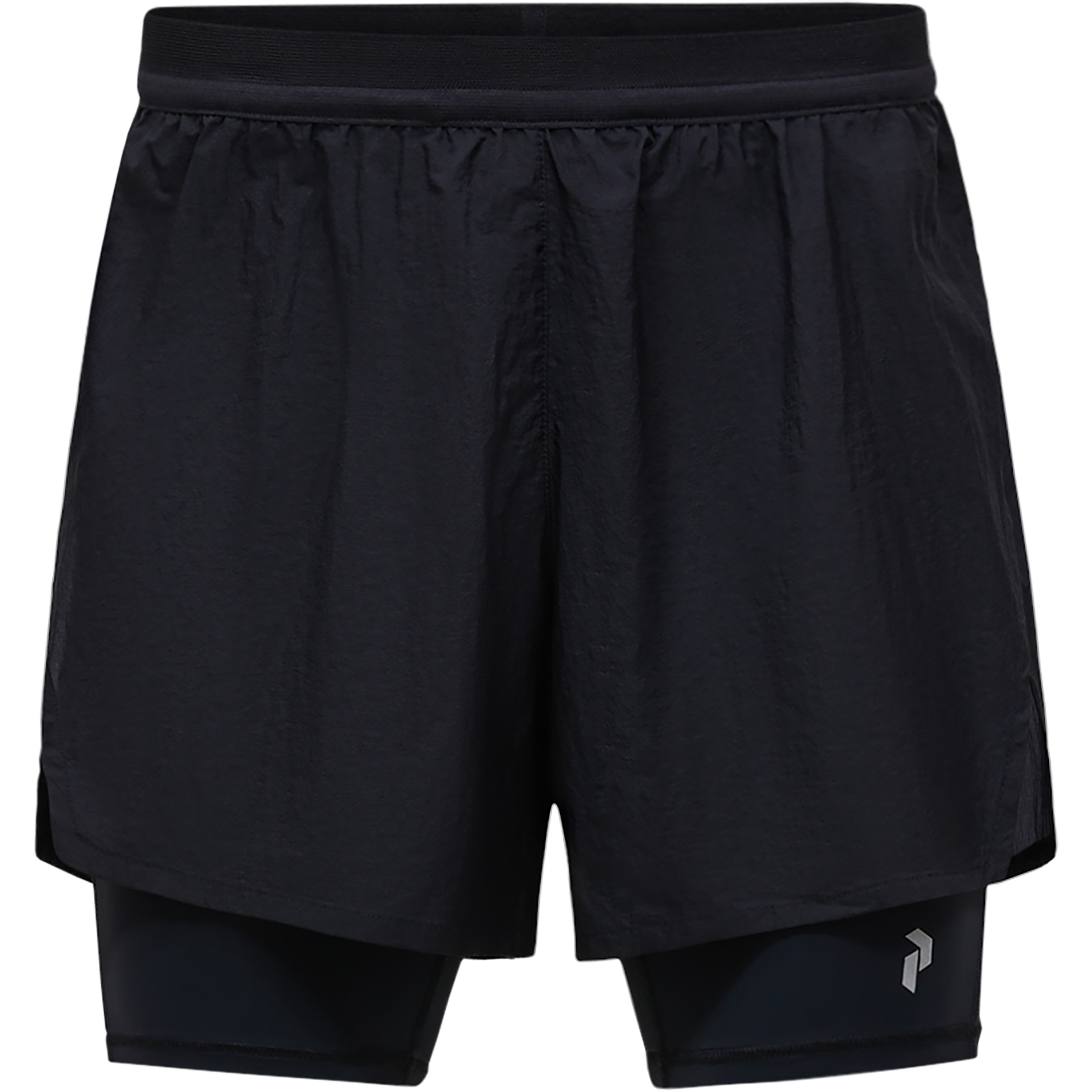 Peak Performance Discover 2in1 Herren Laufhose schwarz Größe L Trekking Schnell trocknend Wasserabweisend