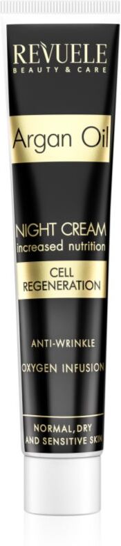 Revuele Argan Oil Night Cream regenerating night cream for the face 50 ml