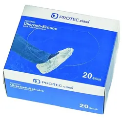 PROTEC Überziehschuh PÜZSR20 rutschhemmend (20Stk.) weiß