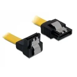 DeLOCK 0.2m SATA M/M SATA-Kabel 0,2 m Gelb
