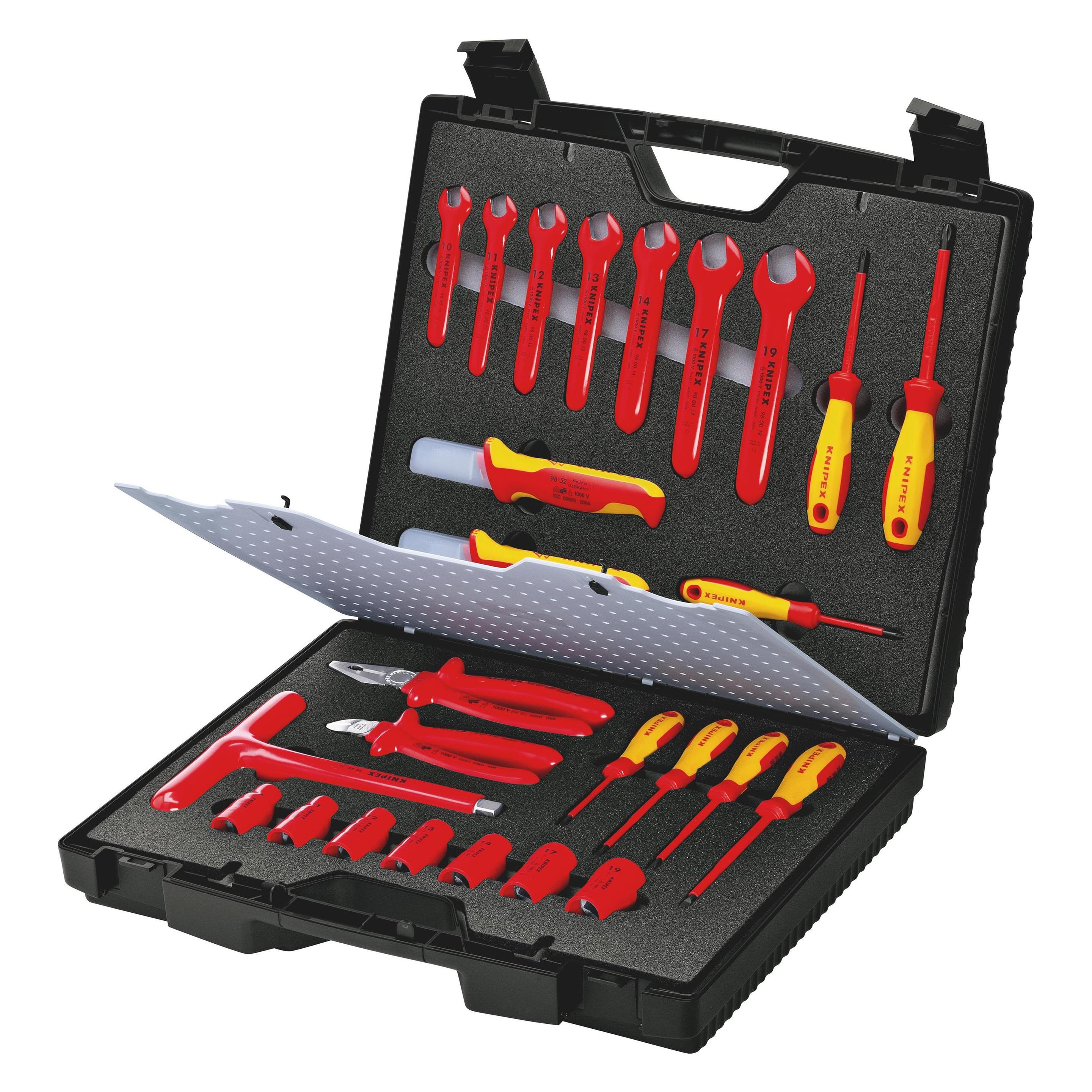 Knipex Standardkoffer (26 Teile) (98 99 12)