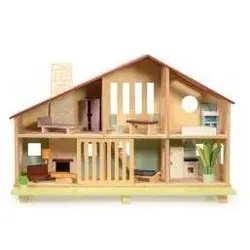 Mentari Puppenhaus „Zedernchalet“