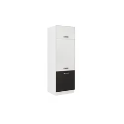 Küchen Gerätehochschrank 60 cm für das Modell „Omega 240 Schwarz + Weiss“