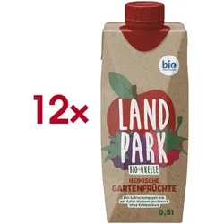 Landpark 12er-Pack BIO-Erfrischungsgetränk »Heimische Gartenfrüchte«
