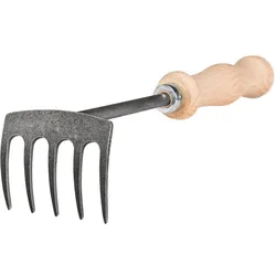 Idealspaten, Rechen, Handrechen kurzer Stiel