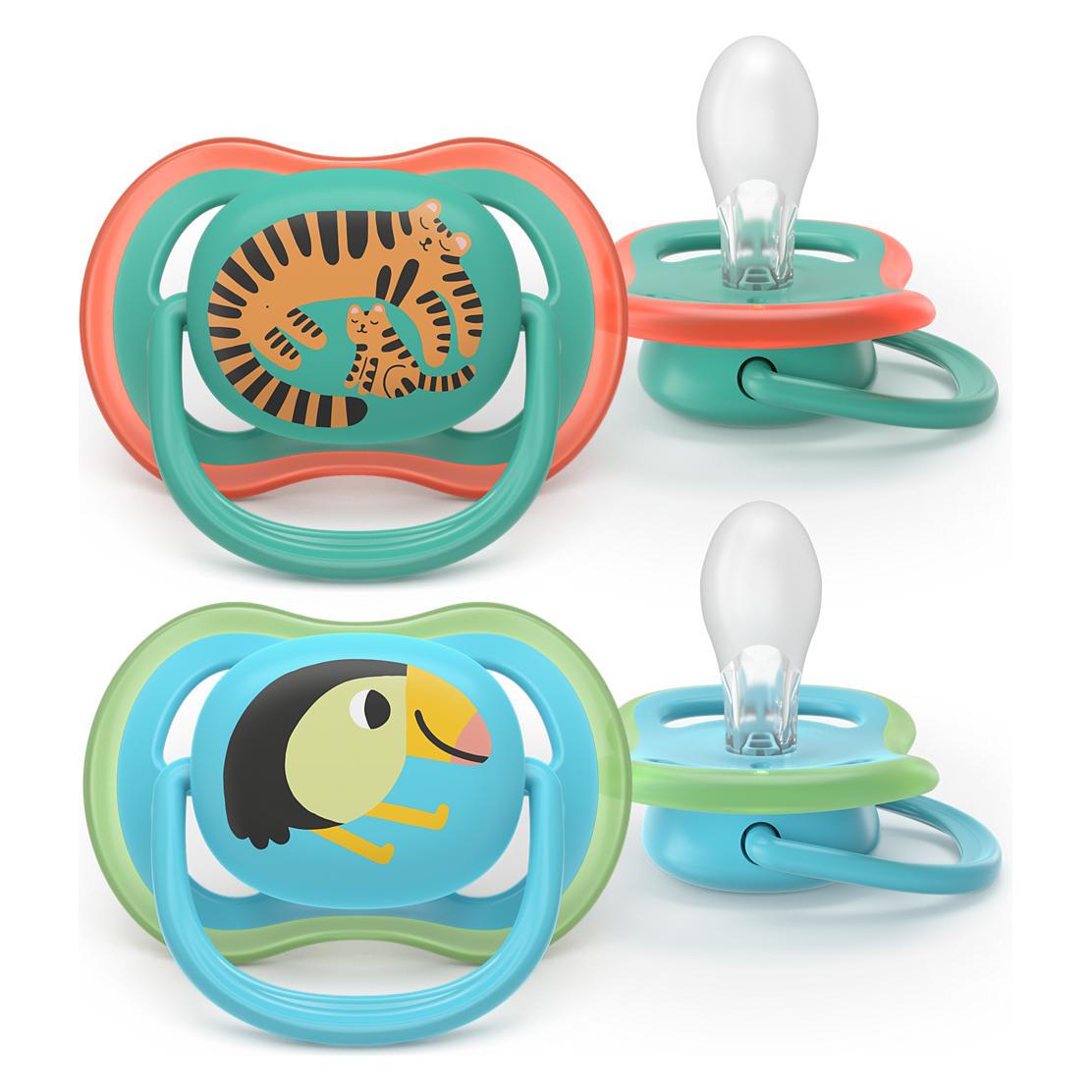 Philips Avent Ultra Air Pacifier (2x, 6 - 18 Monate) (SCF087/11)