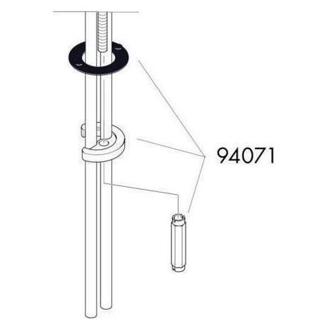 hansgrohe HG Ersatzteil Schaftbefestigung kpl. (94701000)