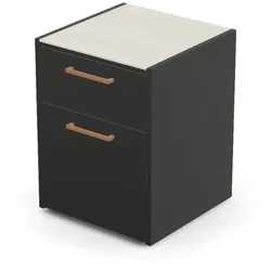 Brabura CT 60 Abfallmodul - Iron Frost / Anthrazit / Holzgriff