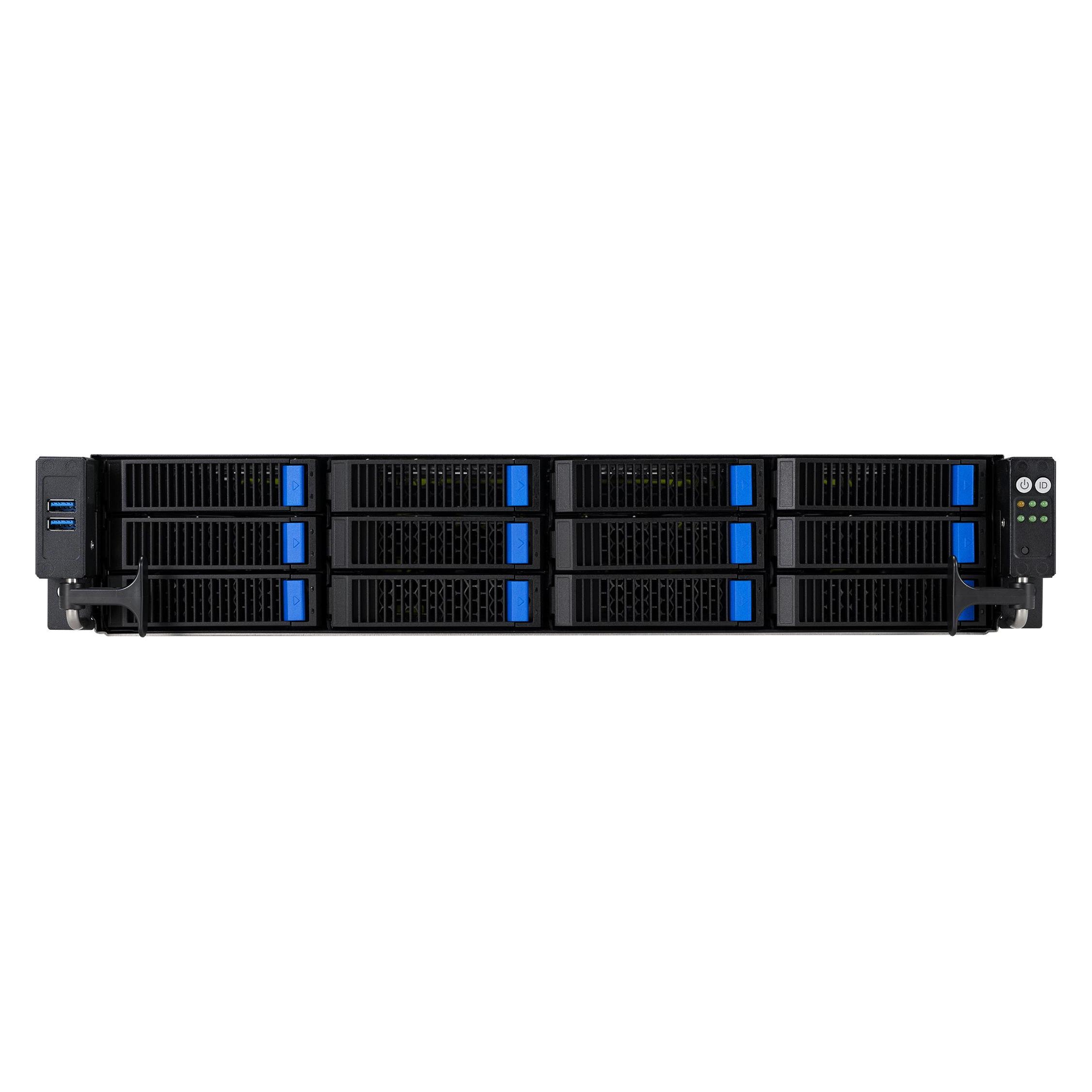 ASUS Server RS521A-E12-RS12U/1G/1.6kW/12NVMe/FAN/RH/OCP/GPU (Rack Server) (90SF03X1-M000C0)