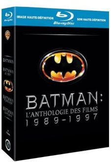 Tim Burton - Coffret Batman collection : Batman - Batman le défi - Batman forever - Batman et Robin [Blu-ray] [FR Import] - Preis vom 09.10.2026 07:28:09 h