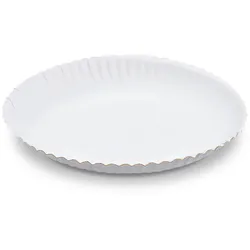 Pappteller (FSC Mix) tief weiß Ø22cm
