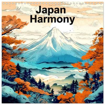 Japan Harmony (Wall Calendar 2027 12 × 12 Inch) CALVENDO 12 Month Wall Calendar