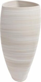 Sagebrook Home Asmara 3D Printed Porcelain Vase