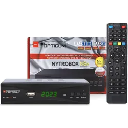 Opticum Nytrobox NSe DVB-T2/C H.265 (DVB-C, DVB-T2), TV Receiver