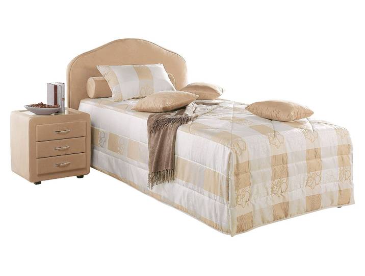 Polsterbett MAINTAL, beige, B:179cm L:212cm, Betten, Polsterbett