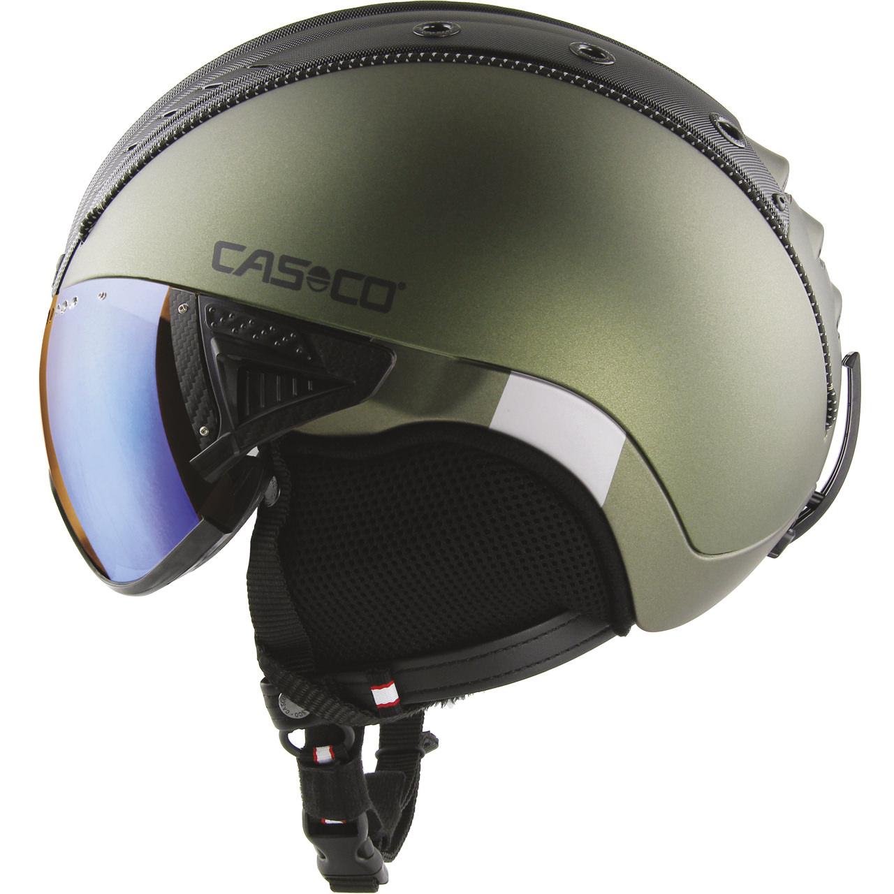 Casco SP-2 green - Visier Photomatic - S = 52 - 54 cm