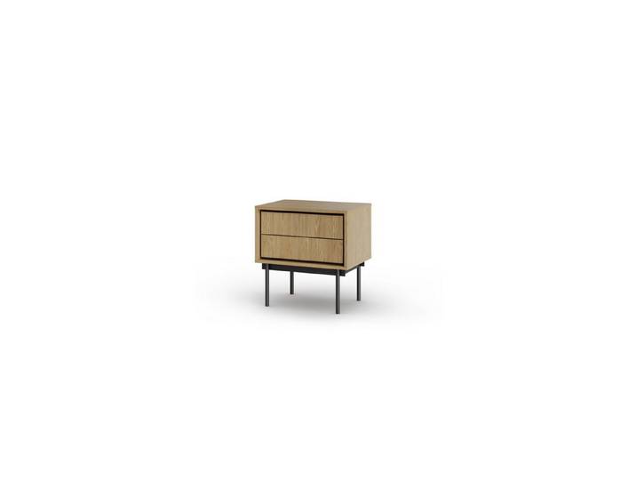 ROYAL24_MARKT Nachttisch Delvaro Eleganter mit Schublade und Stahlgestell (Nachttisch, Premium - Delvaro), Luxus – Edel – Zeitlos