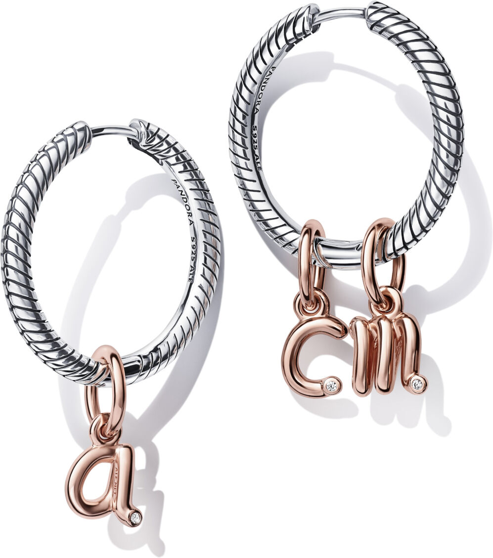 Pandora Moments Charm Hoop örhängen 299532C00