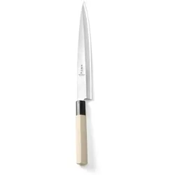 HENDI Japanisches Messer Sashimi, Holz hell, (L)375mm