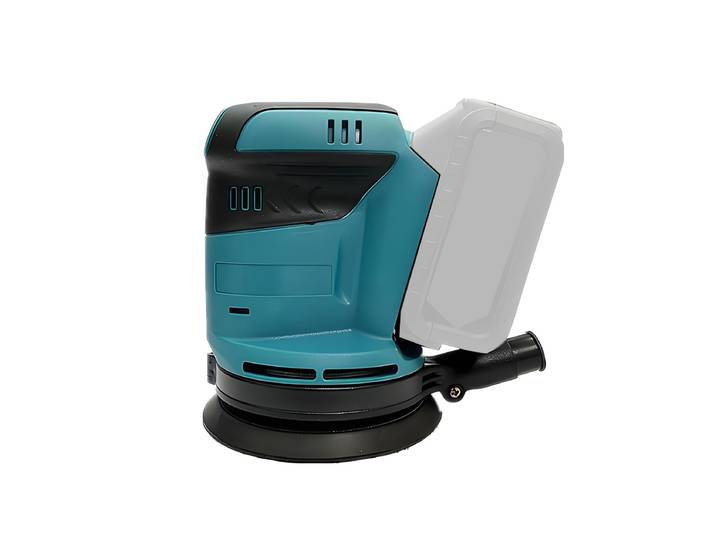Ponceuse orbitale électrique sans fil, meuleuse de polissage aste, 3 vitesses réglables, batterie Makita 18V, 125mm