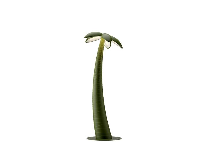 QEEBOO lampadaire d'extérieur MALIBU (L) (Deep green - polyéthylène et acier verni)