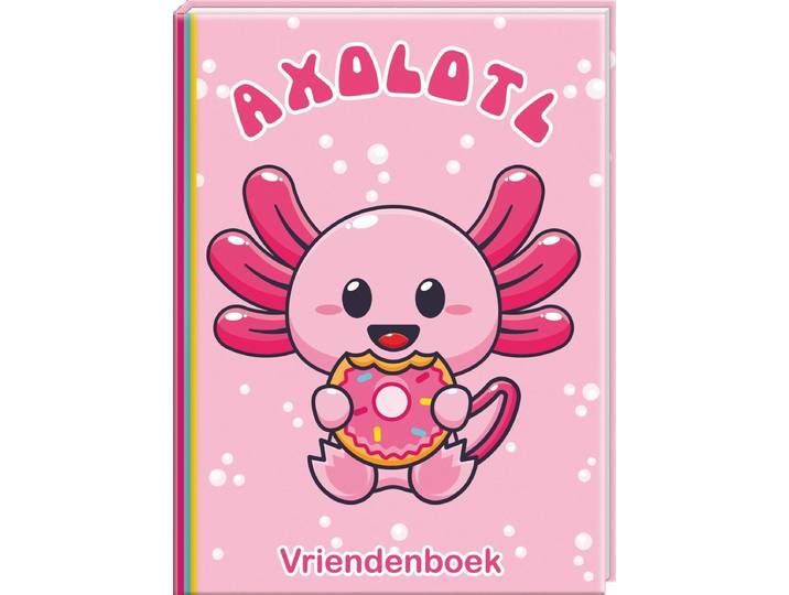 Interstat Axolotl - Vriendenboekje - Hardcover - 80 pagina’s