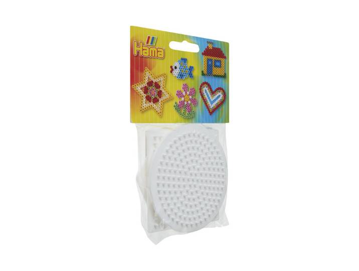 Hama Stiftplatten-Set Kreis, Quadrat, Sechseck 3 Stück