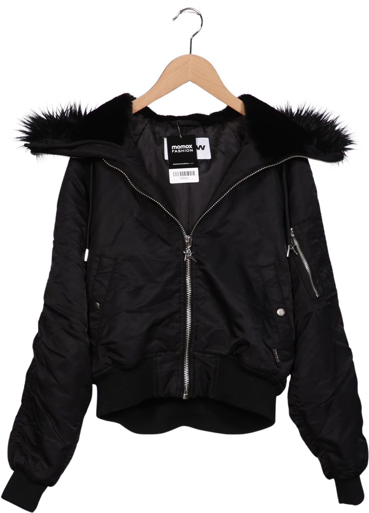 Review Damen Jacke, Schwarz, Gr. S, Synthetik - Second Hand