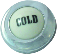 Kludi Adlon Porzellanmarkierung 750230500 Cold chrom, für Eckventil