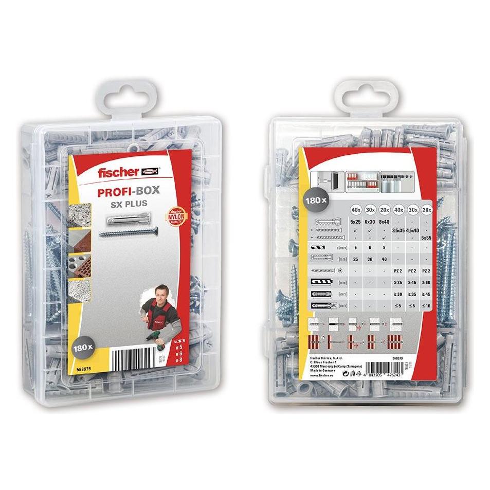Fischer Dübel und Schrauben Dübel und Schrauben 90 Stücke (90 Stk.) (45293017)