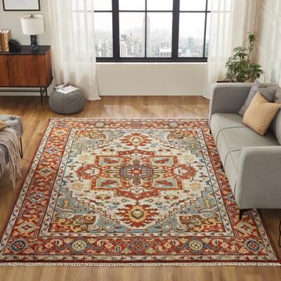 KALATY Highland Heirloom Hand-Knotted Wool Area Rug