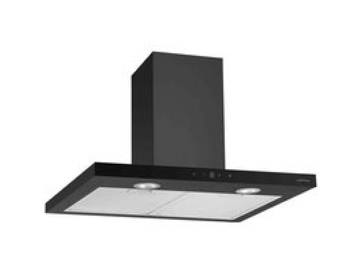 Airlux Hotte décorative murale 60cm 636m3/h noir - AHBS660BK