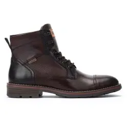 Pikolinos für Herren. M2M-8156C1 Braune Yorker Lederstiefeletten (42), Wohnung, Reißverschluss, Lässig