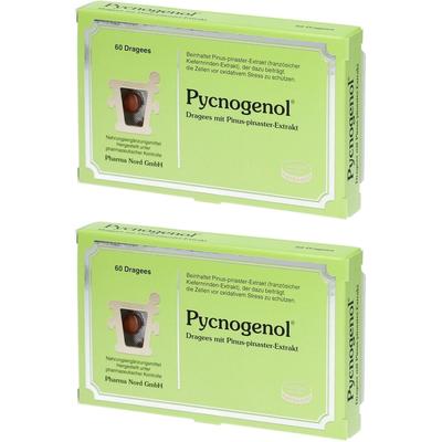 Pycnogenol Kiefernrindenextrakt Pharma Nord Drag. 2x 2x60 St Dragees